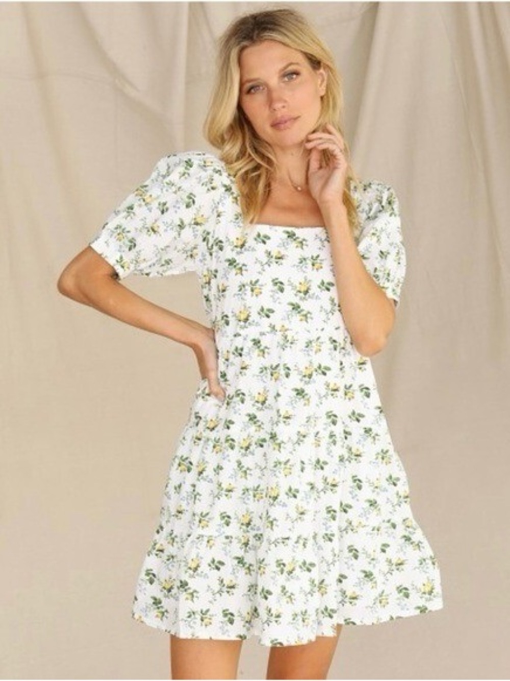 Faithfull the Brand Eldora Mini Dress in Bendita Floral